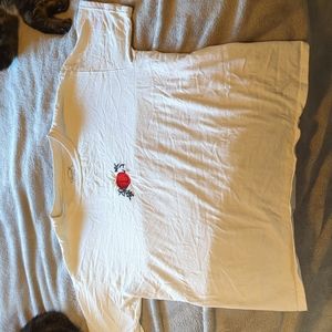 Neon Riot Japanese style embroidered shirt